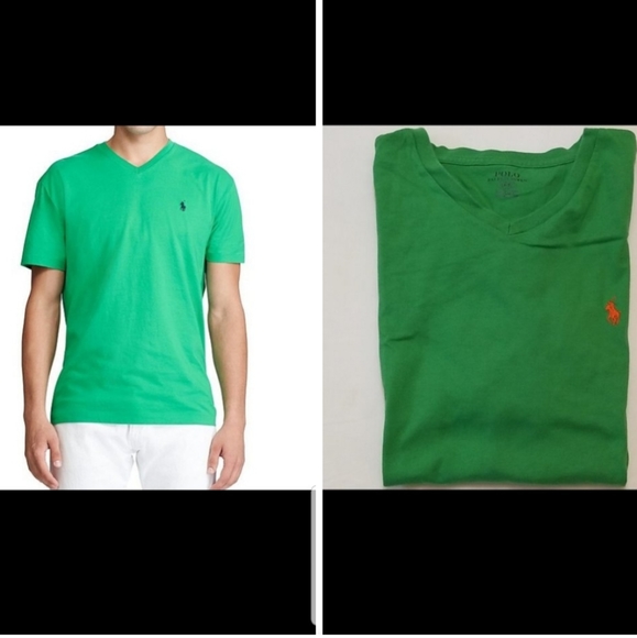 Polo Ralph Lauren V-neck T-shirt Medium